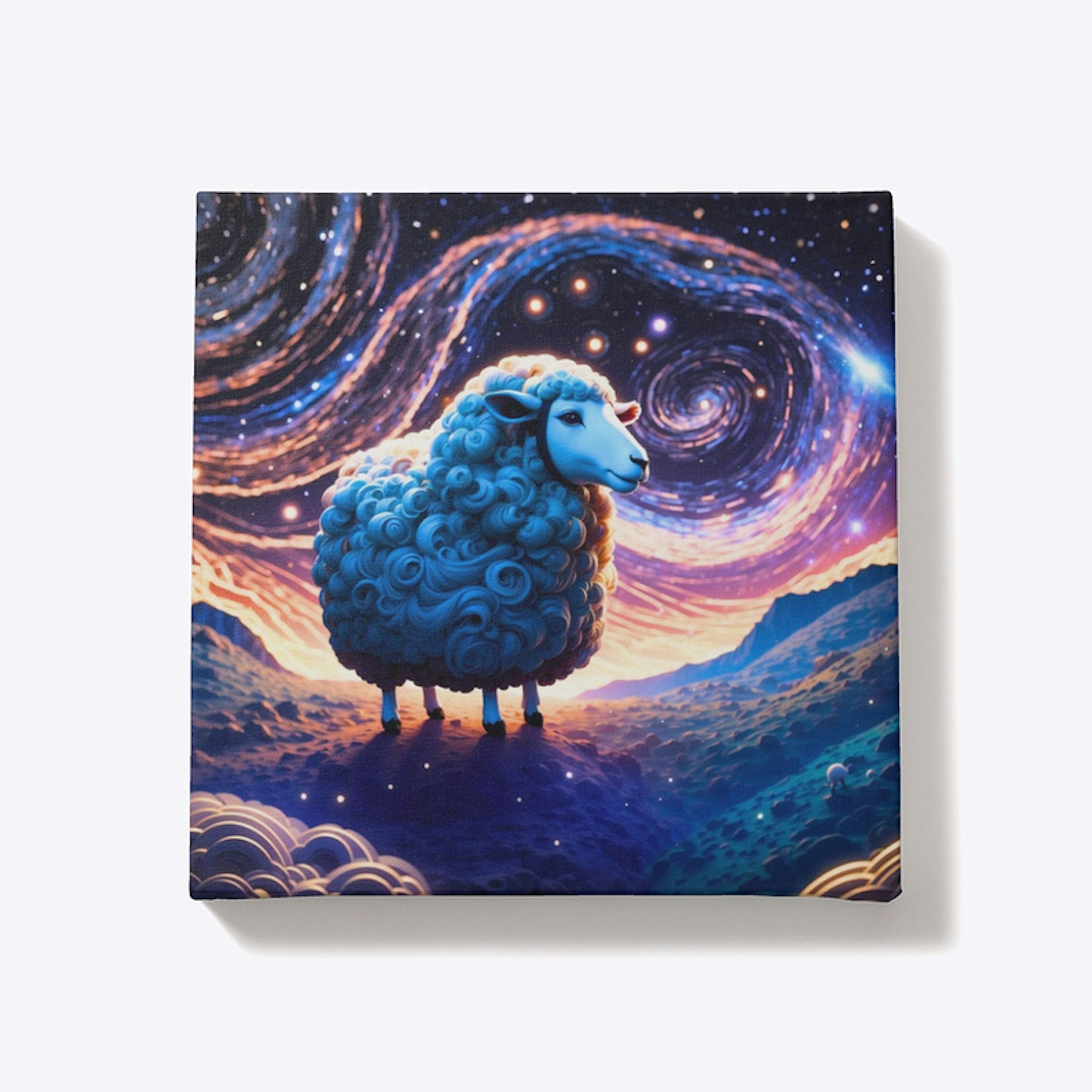 Celestial Wool: A Sheep's Odyssey